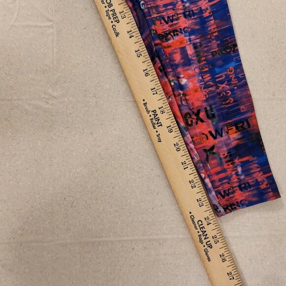 Piloxing Power Leggings All Over Colorful Print‎ Made-Brazil Mid-Rise Medium EUC - Picture 13 of 14